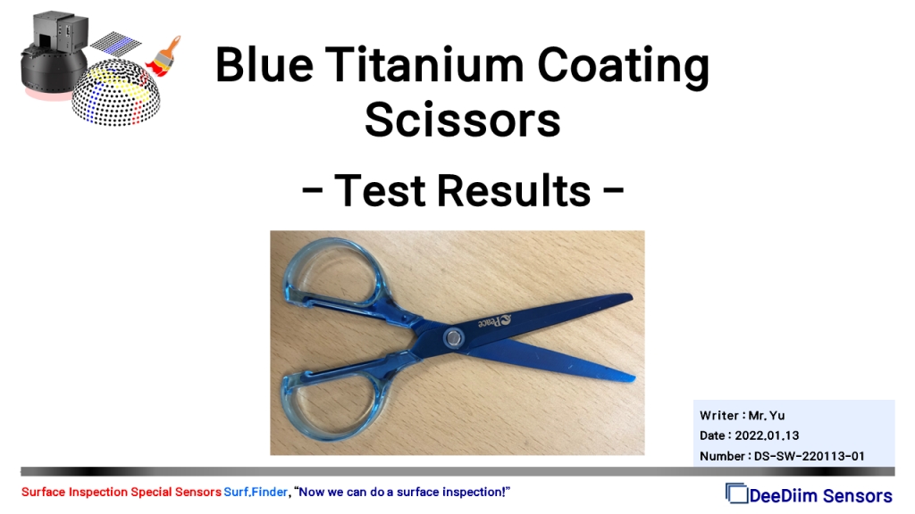 Scissors Test Results